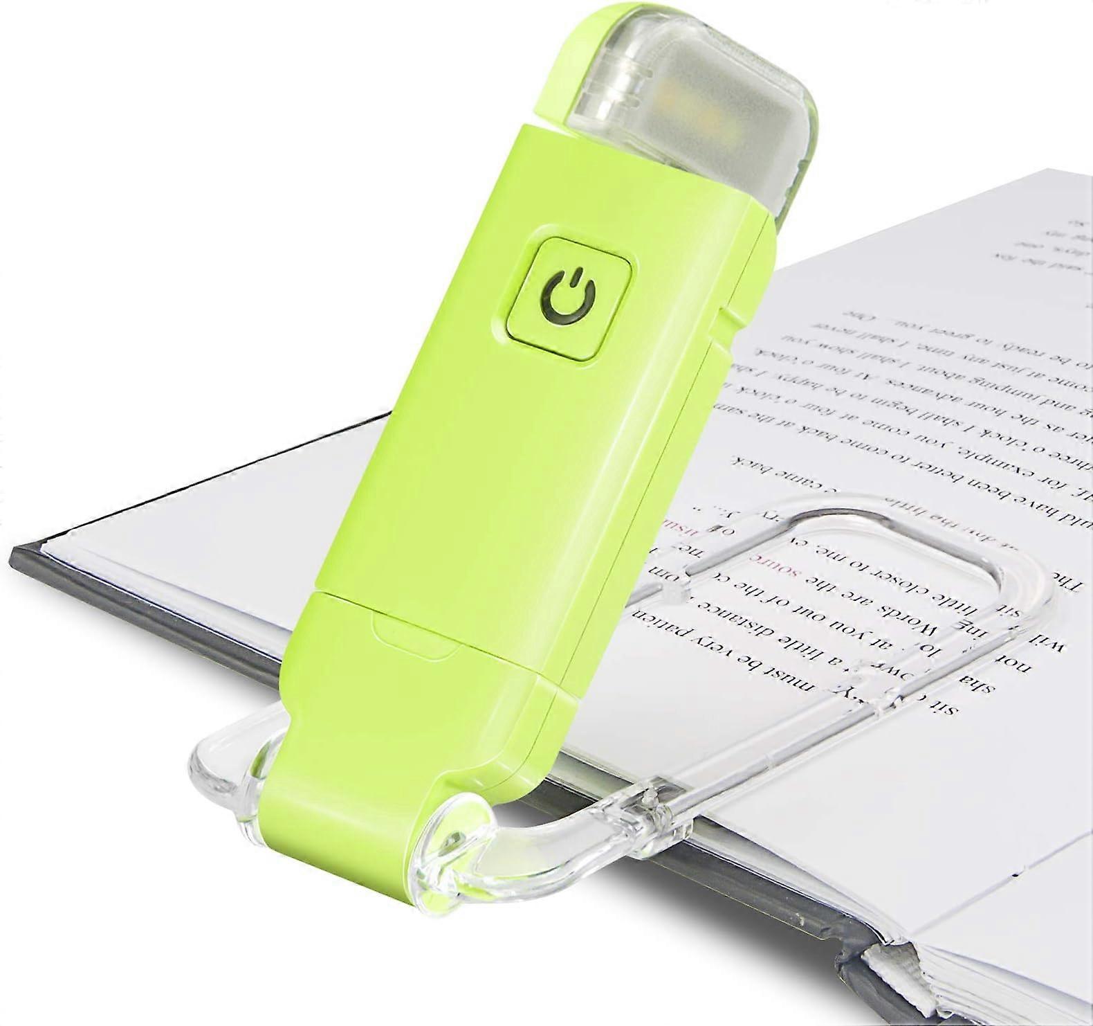 1 piece USB rechargeable reading light with 3 brightness settings