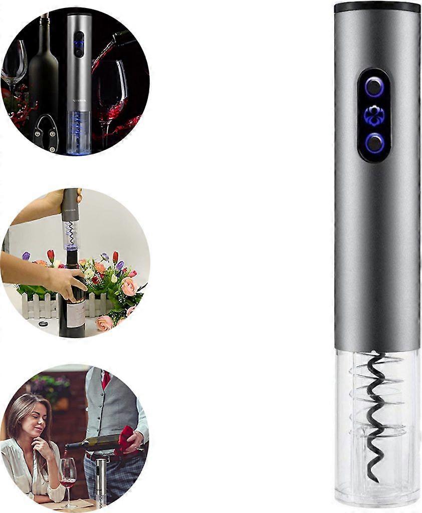 Electric Wine Bottle Opener, Cordless Automatic Corkscrew for Wine Bottles