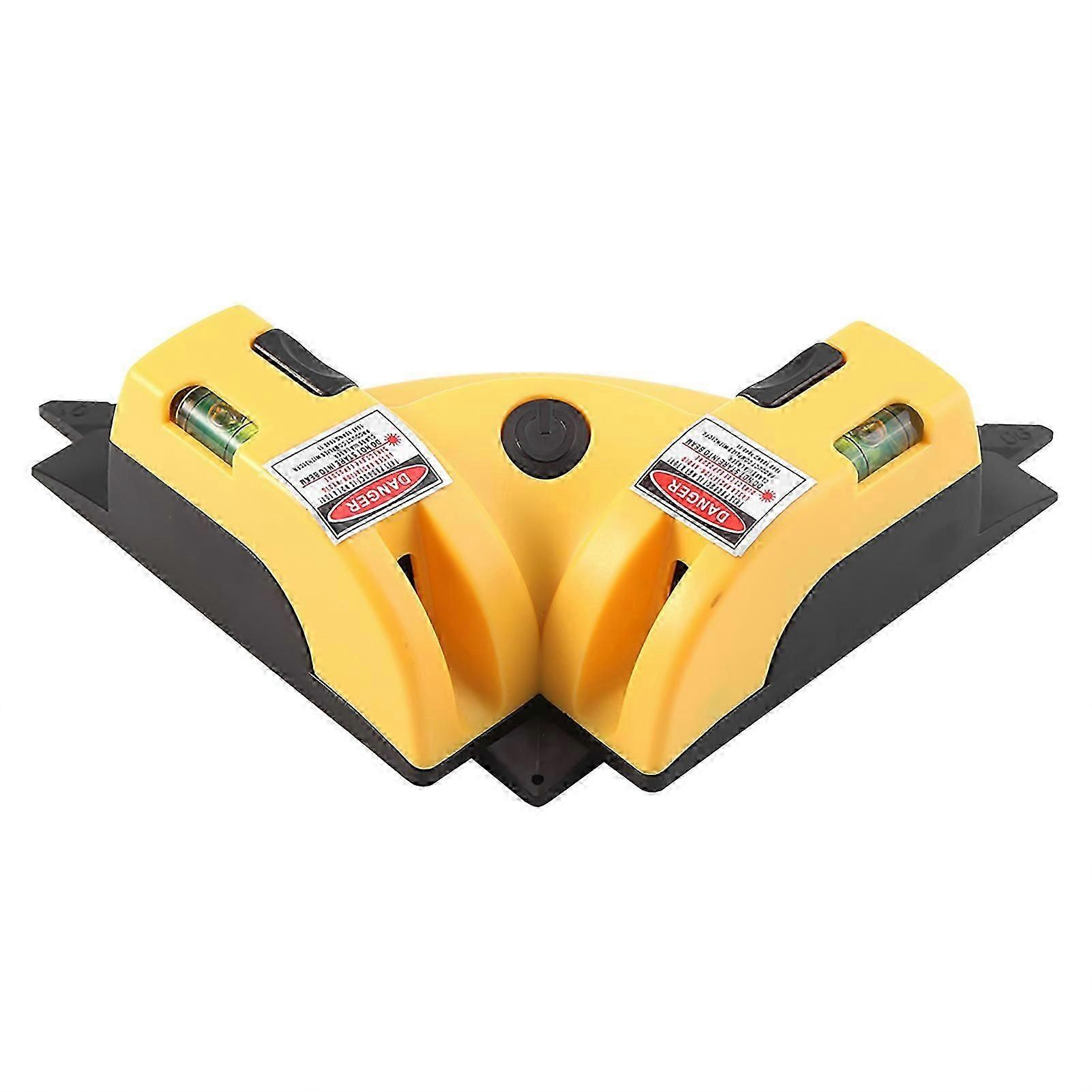 Right Angle 90 Degree Vertical Horizontal Laser Line Projection Level Alignment Layout Tool