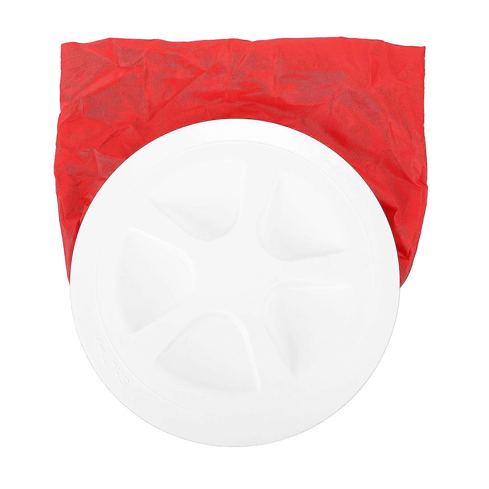 8 Inch Deck Plate with Storage Bag Round Circular Type Lid Sealing Hatchcover for Marine Yachts Boat Kayak White MK71346