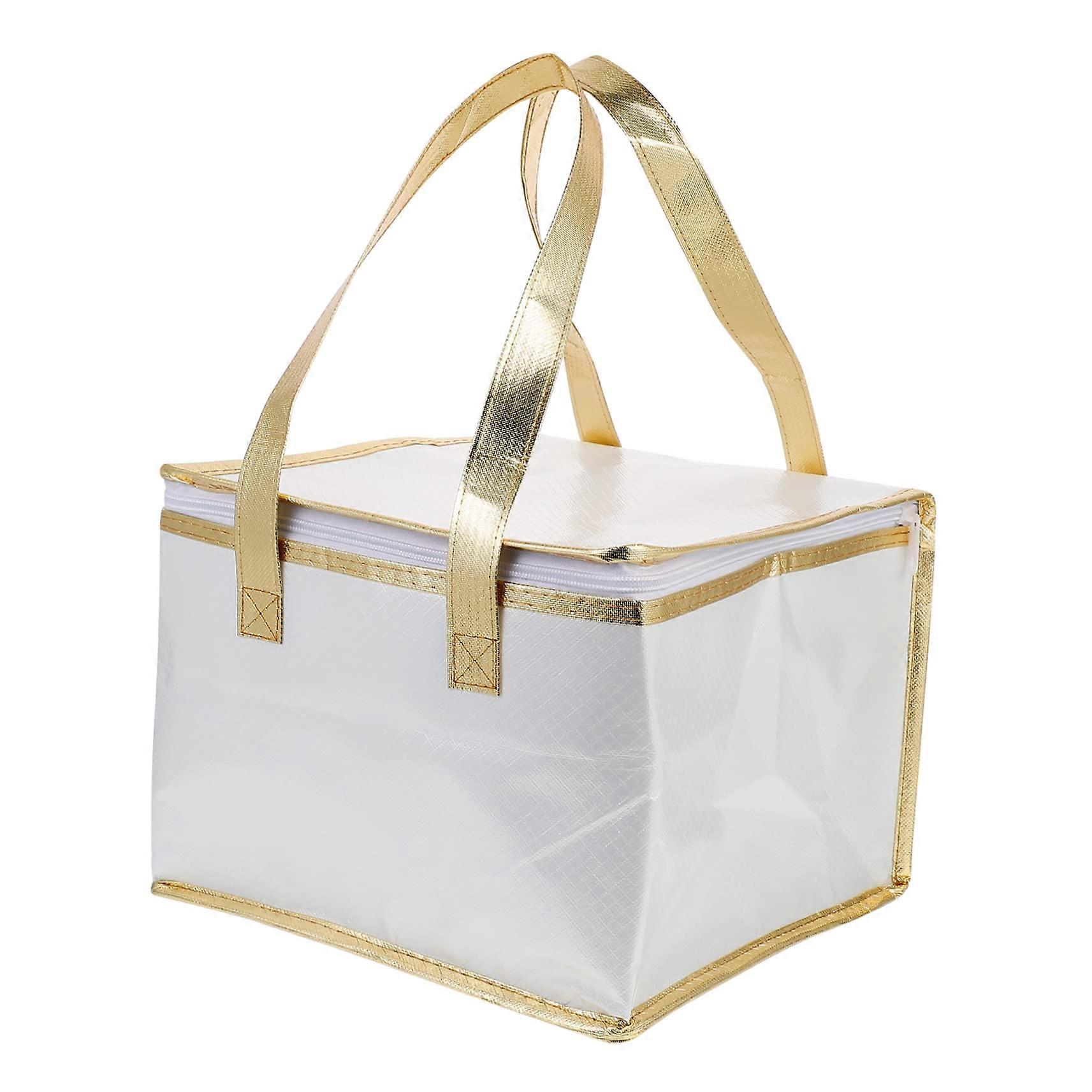 1PC Insulated Transport Bag for Cake Pizza Seafood Cooler Box with Inner Layer Sturdy for Picnic