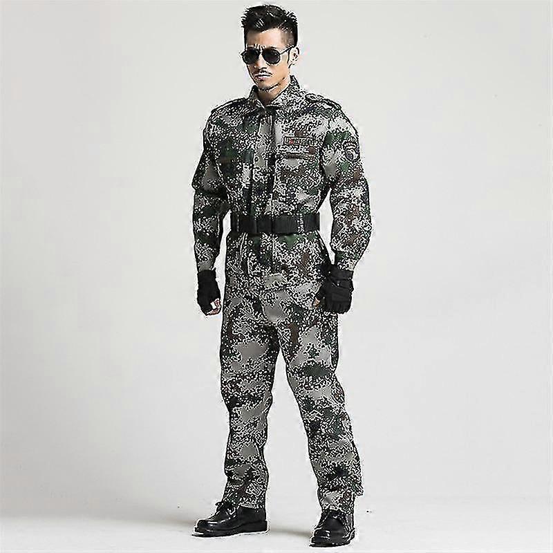 Tactical Camouflage Combat Uniform Set for Training