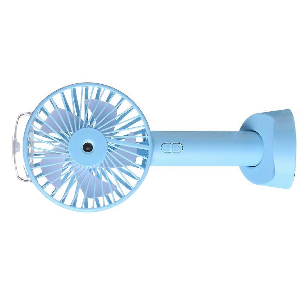 Handheld Misting Fan Mini Portable Water Spraying for Sports and Reading Blue 1Pack