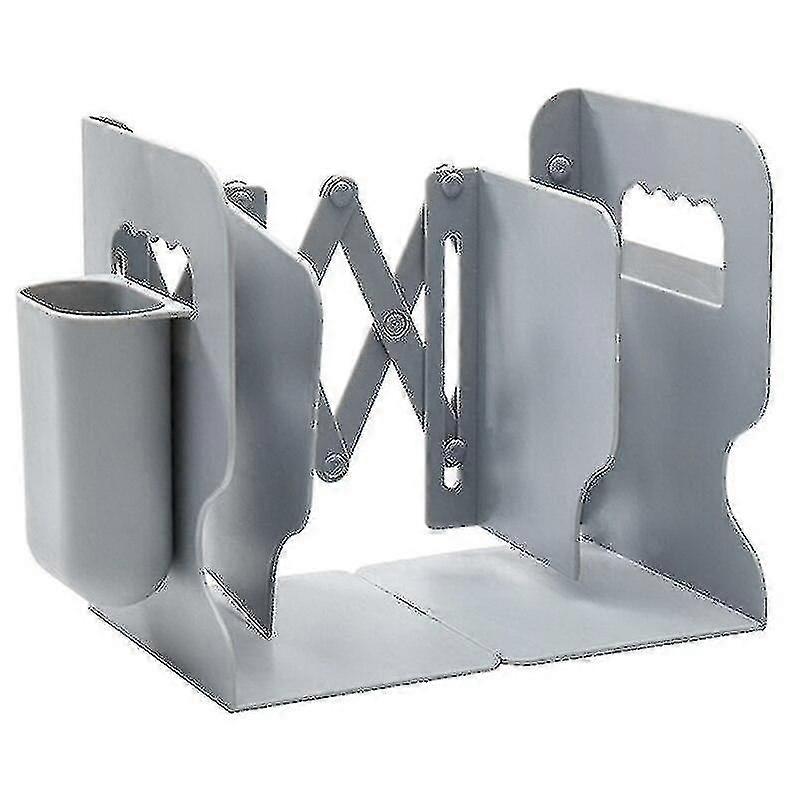 Adjustable Book Support Stand for Shelves and Office Use