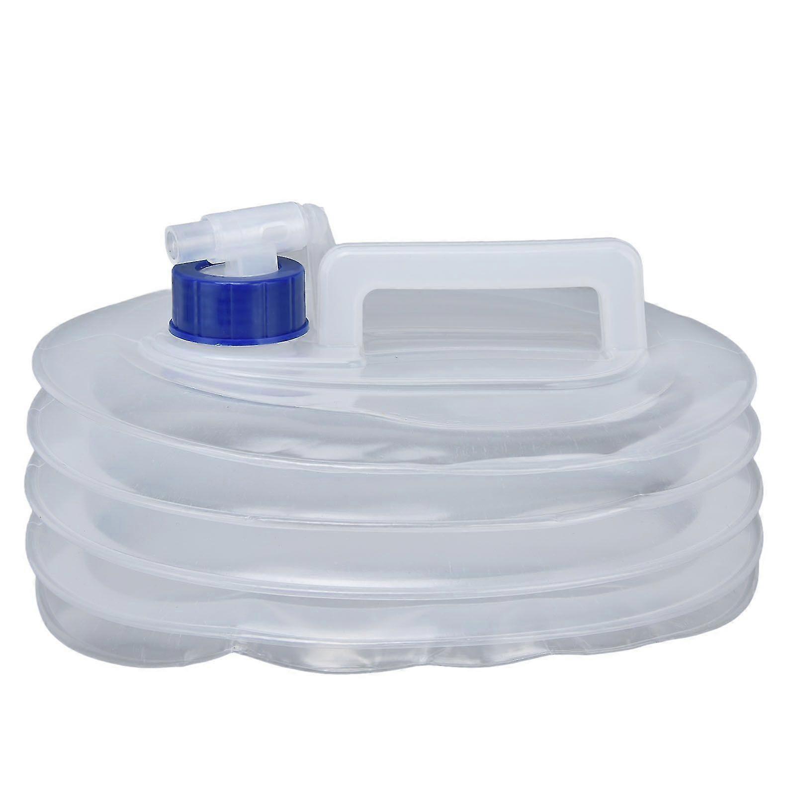 Large Capacity Foldable Camping Water Container - Safe, Lightweight, and Portable Collapsible Bucket