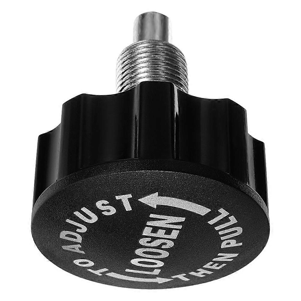 Black ABS Pull Pin Knob for Home Fitness Equipment Replacement Part for Exercise Machines