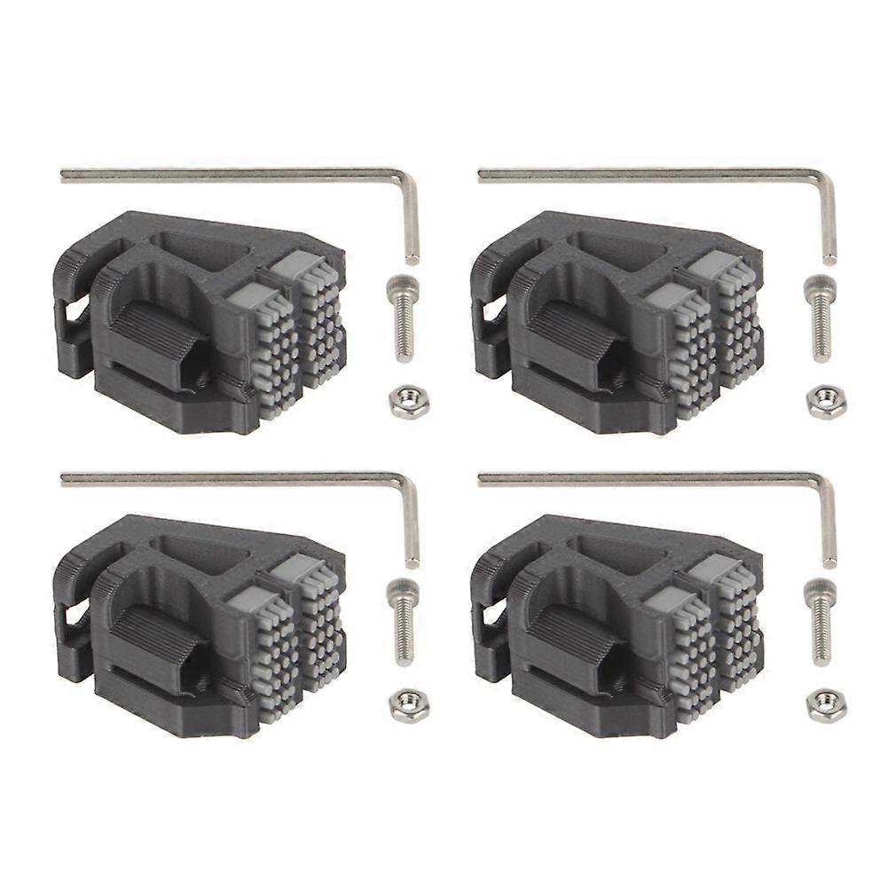 4sets for P1S P1 X1 Series Make Print Head Cleaner Nozzle Brush for 3D Printer Head Wiping Parts BLACK