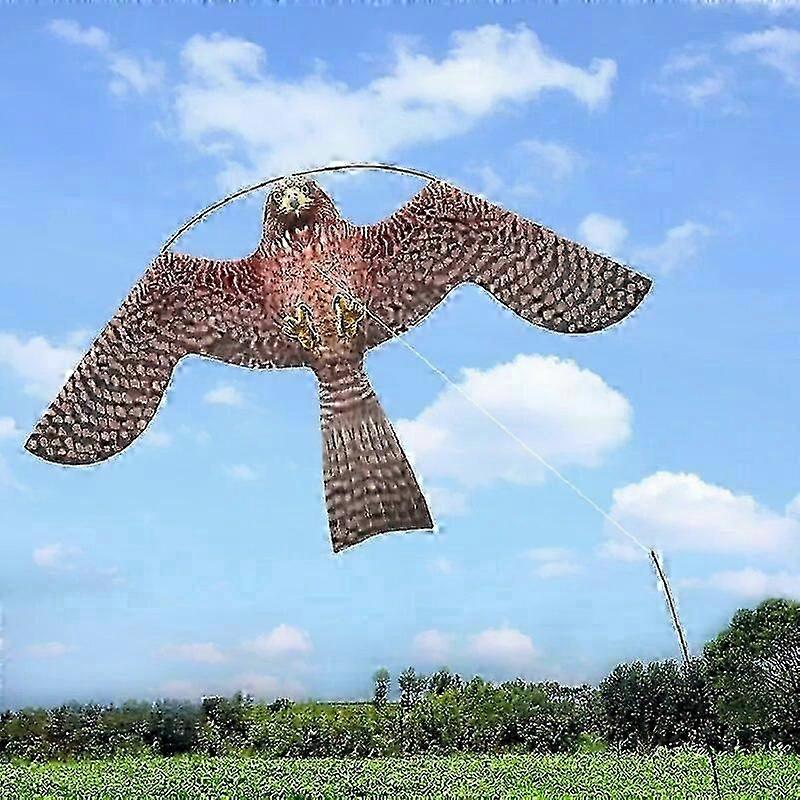 Simulated Hawk Flying Kite Scare Device for Outdoor Home Garden Farm Pigeon Scaring Solution