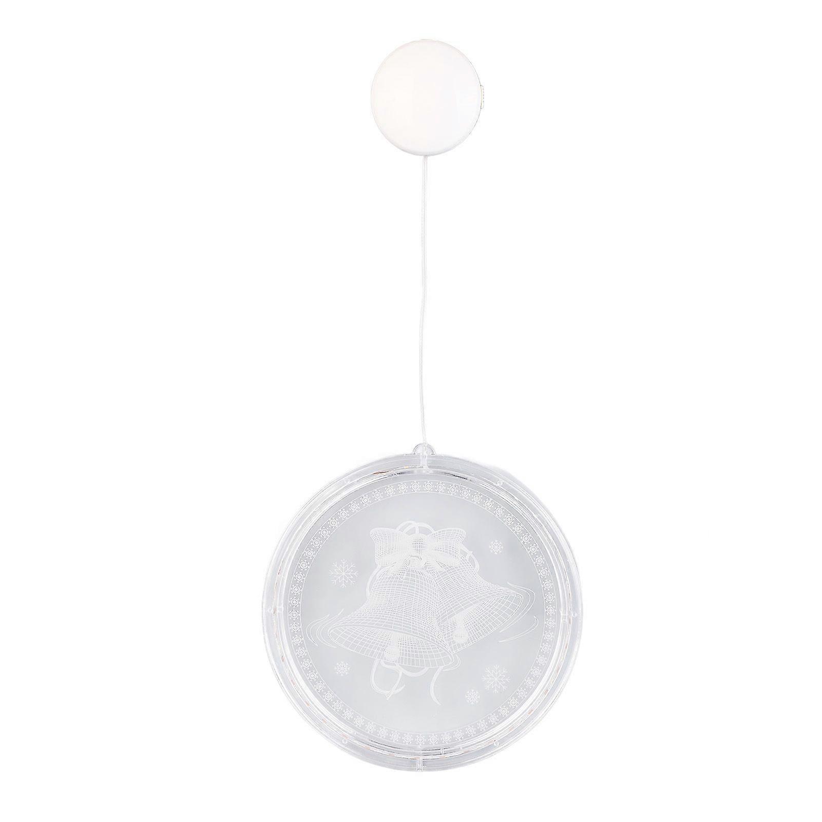 2025 Latest Model  Christmas Window Light 3D Bell Pattern Battery Powered