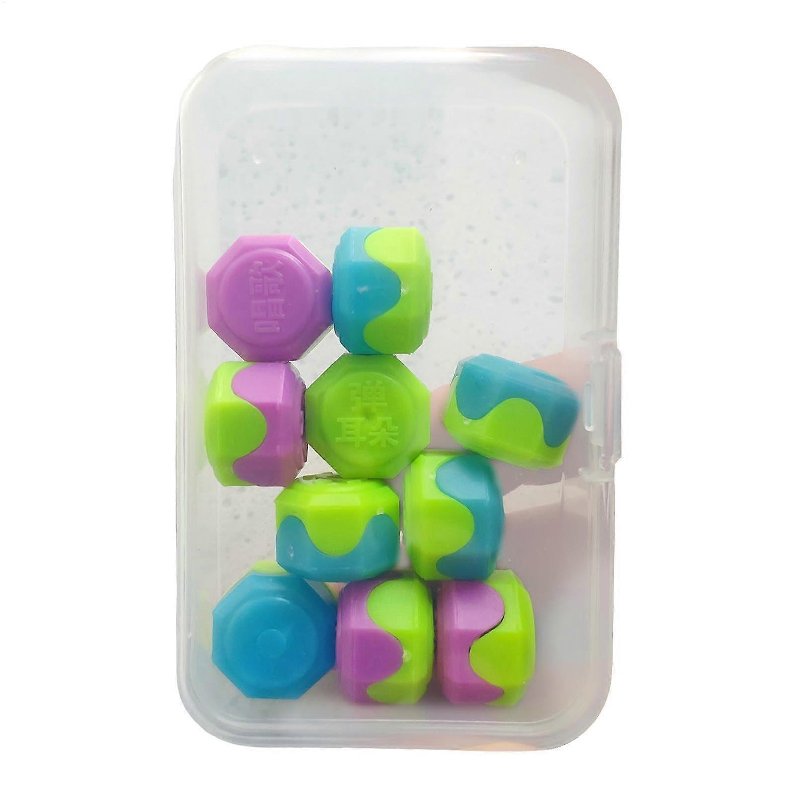 Gonggi Stones Game Set, Traditional Korean Jack Stone Pebbles with Storage Box, Hand-Eye Coordination Toy for Parties