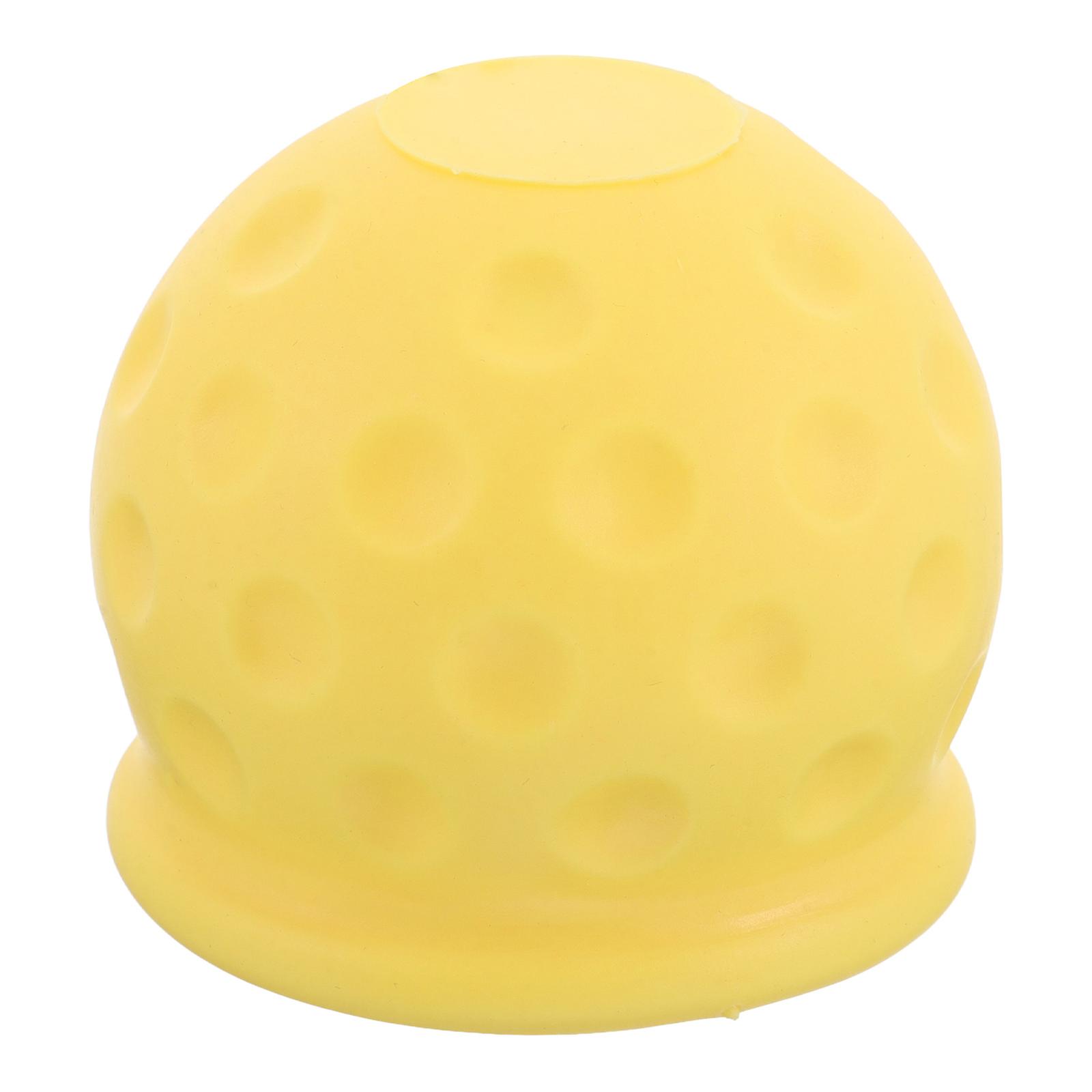 Ball Hitch Cover Universal Trailer Ball Cover Protection For Vehicle Outdoor Towing PVC 2.4X2.4X2in Easy Installation 1Set