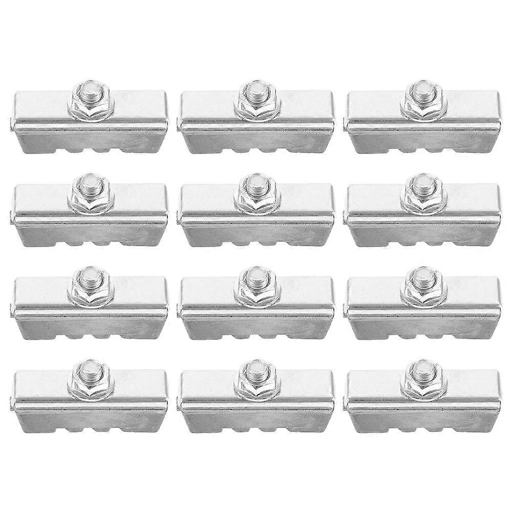 Touring Bikes Brake Pads Set Bicycle Bolt For Cycling Occasions Road Mountain Kids Bikes 4.00X2.50X1.00CM 20Pack