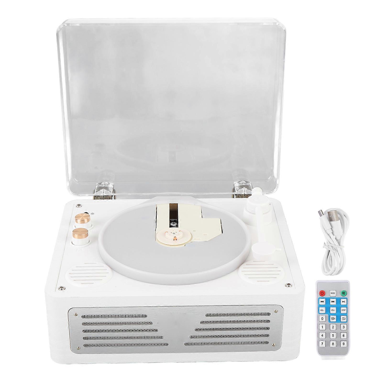 Retro Portable CD Player with HiFi Sound, BT 5.0, for Music, Learning, and Stories