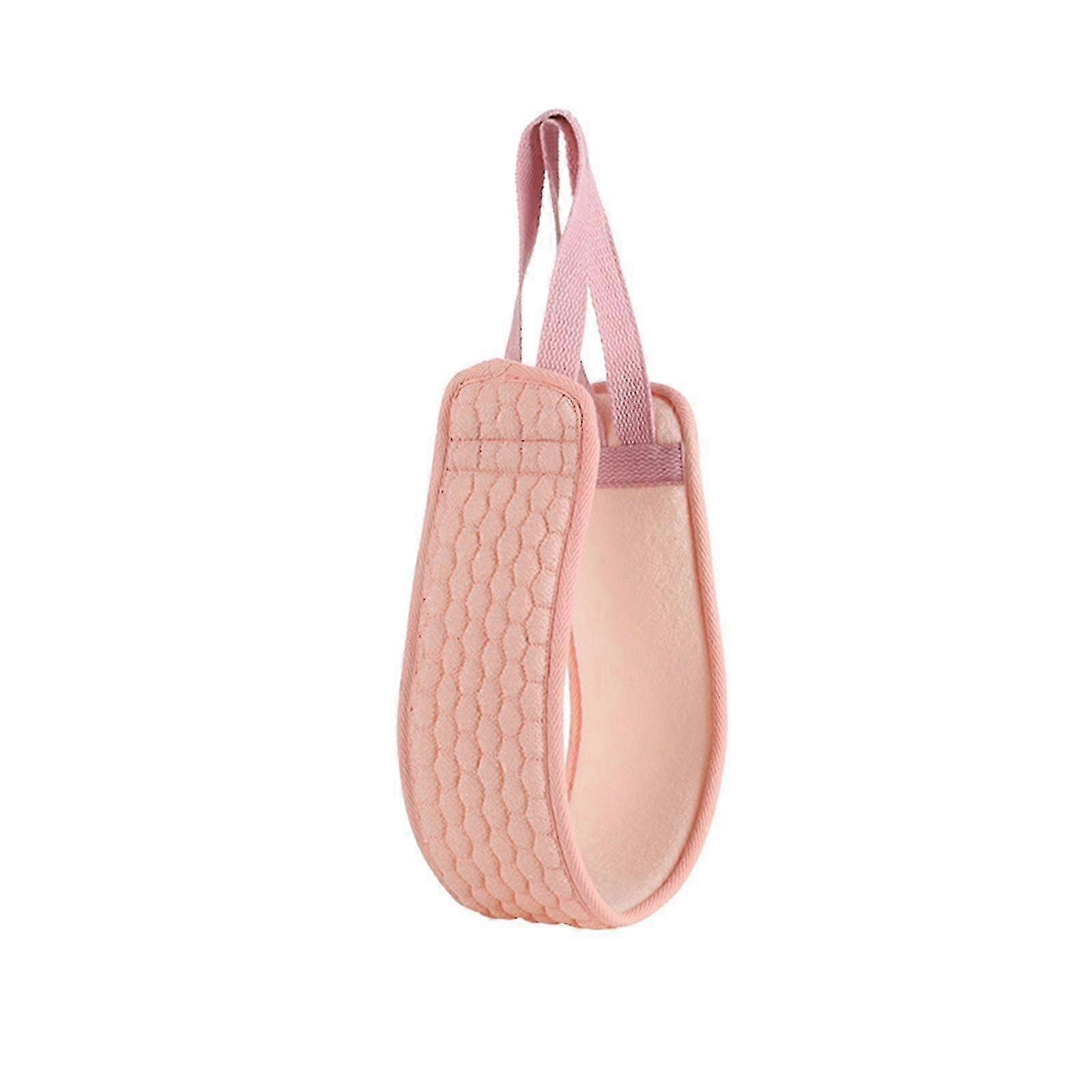 Double-sided Long Bathing and Back Rubbing Towel, Massage Bath, Strong Dusting and Pulling Back Bar, Scrubbing Towel