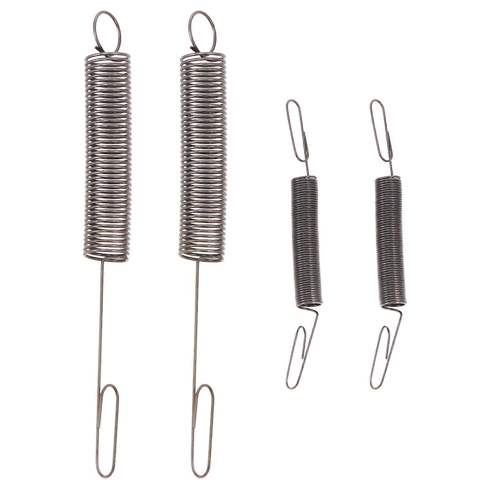 Universal Lawn Mower Replacement Springs for Gardening Use Assorted Color Steel 4pcs