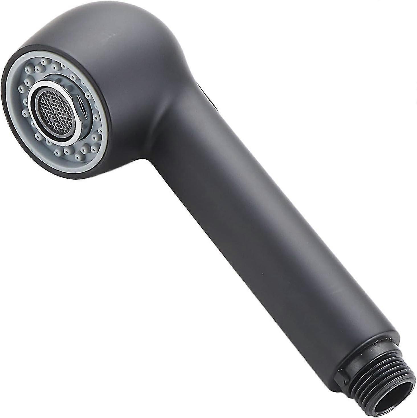 G1/2 Handbrause Wasserhahn Küche Duschkopf Spray Ersatz für Badezimmer Mattschwarz