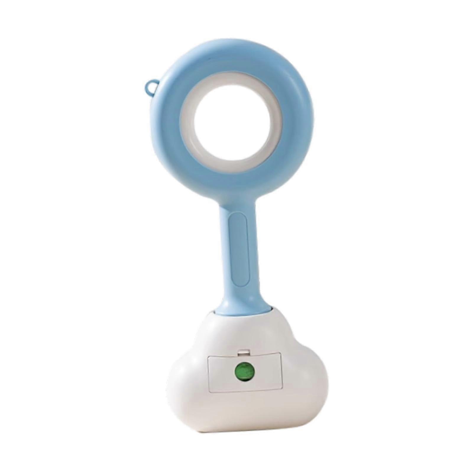 Portable Dog Poop Scooper for Small, Medium, and Large Dogs – Lightweight Pet Waste Pickup Tool for Outdoor Travel (White Blue)