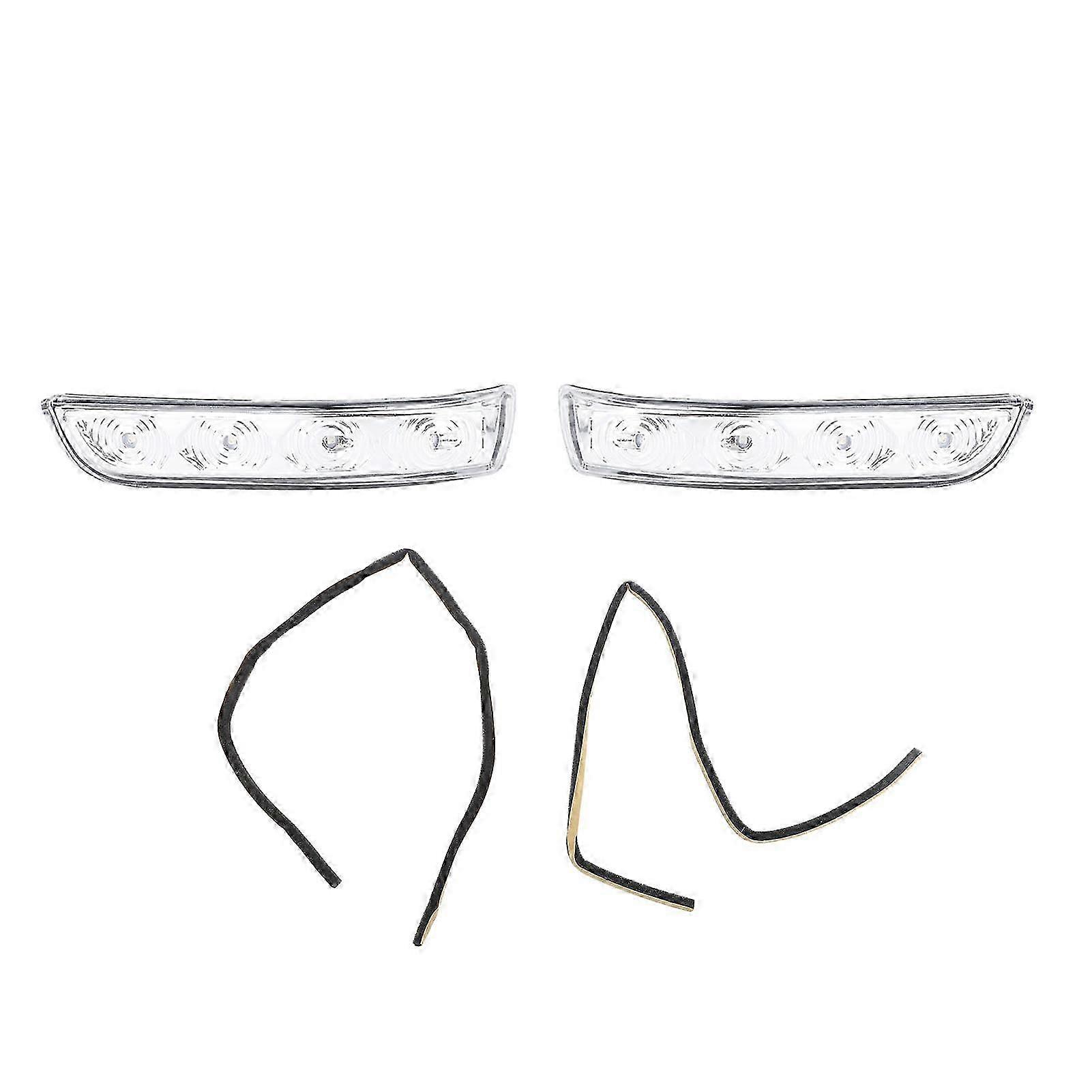 1 Pair Side Mirror Turn Signal Lamp LED Turn Signal for Suitable Brand I30 Facelift 2009 to 2012