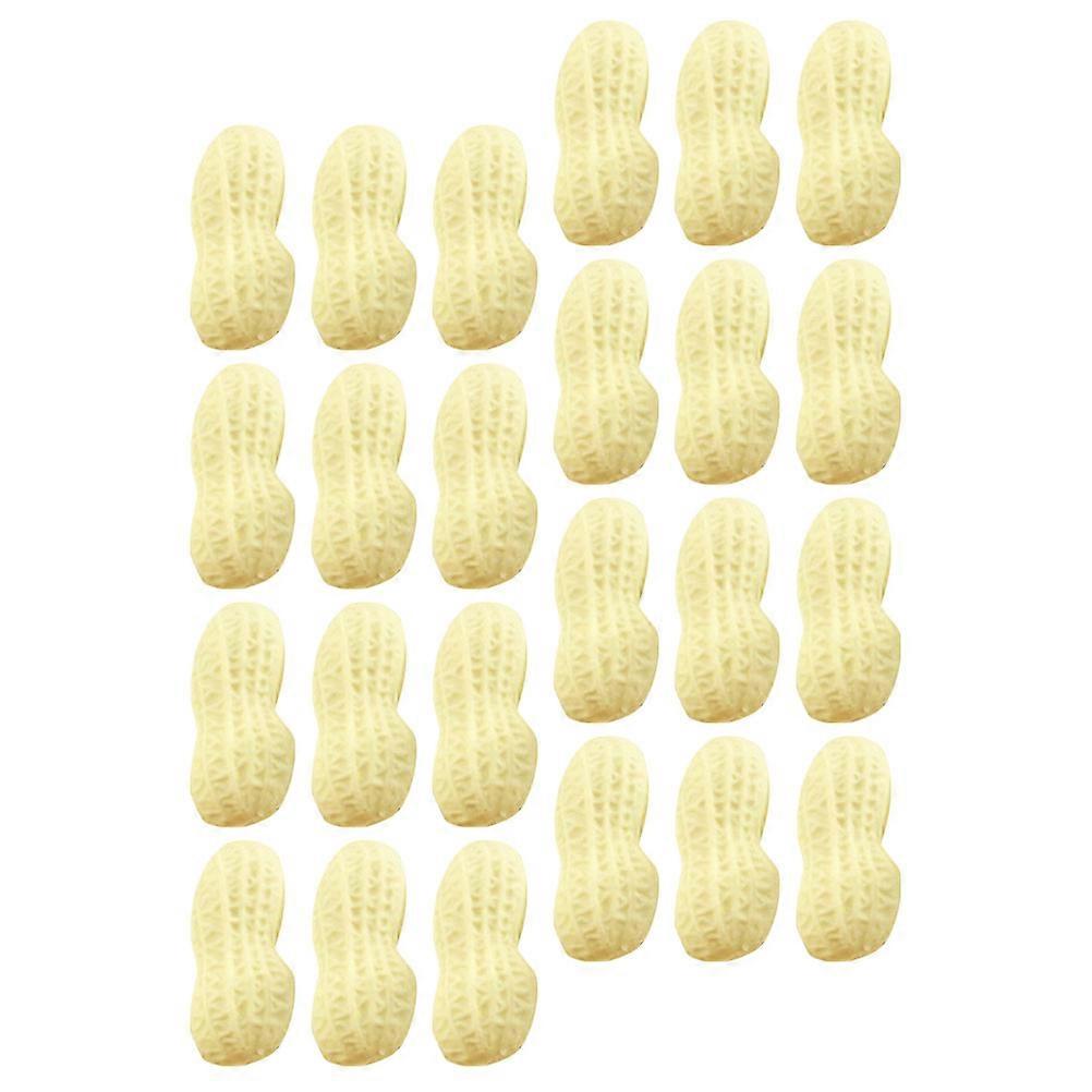 30pcs Portable Peanut Shaped Multi function Pencil Erasers Writing Supply