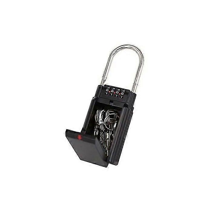 1 PCS Key Box, Black Coded Key Box, Storage Combination Safe, Secure Storage for Selected Access Keys