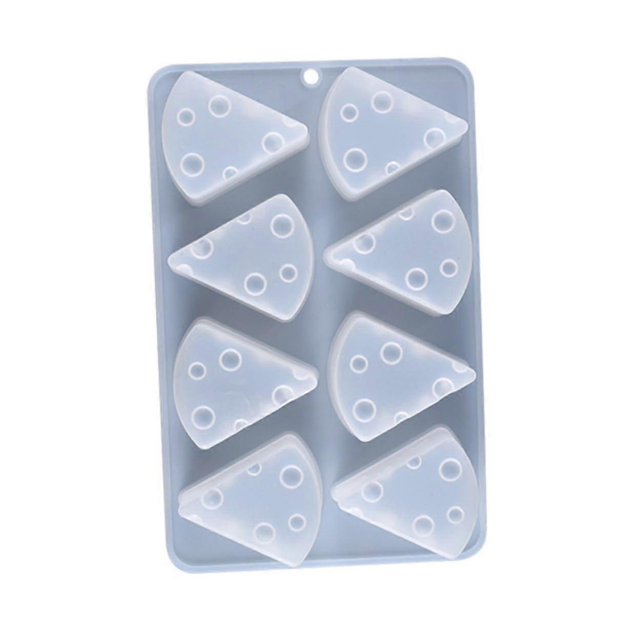 DIY Silicone Mold for Crystal Epoxy Resin Cake Cheese Chocolate Mold Durable Easy to Clean for Creative Baking Projects