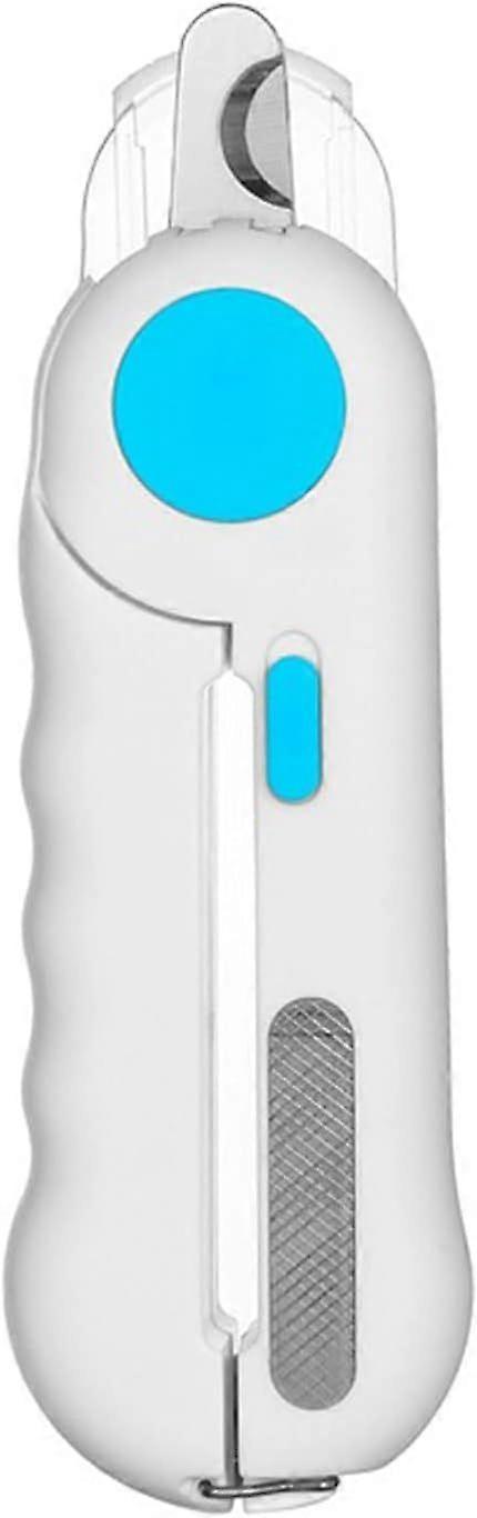Cat Dog Nail Clippers with Light - Illuminates Quick for Safe Trimming, Safety Guard Pet Nail Clipper for Dogs, Cats, Rabbits & Pets, Prevents Splitti