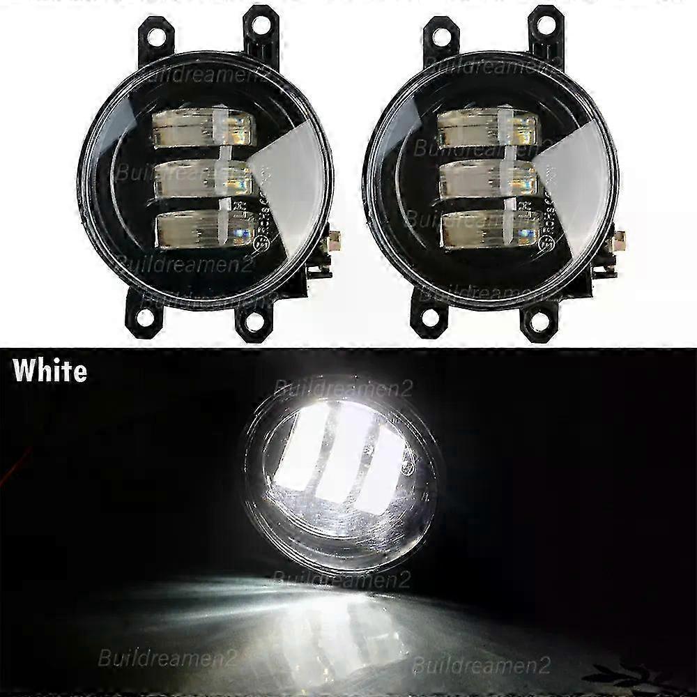 2 Pcs H11 LED Fog Light Assembly Compatible with Scion tC (2011-2016) - Canbus Front Fog Lamps for Enhanced Visibility