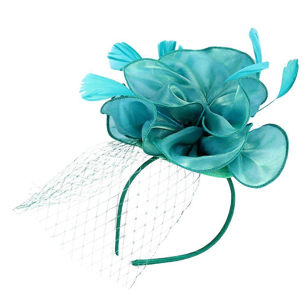 Elegant Flower Fascinator Hat for Women – Versatile Headpiece for Weddings, Tea Parties & Banquets – Comfortable Durable Design with Mesh Net Veil &