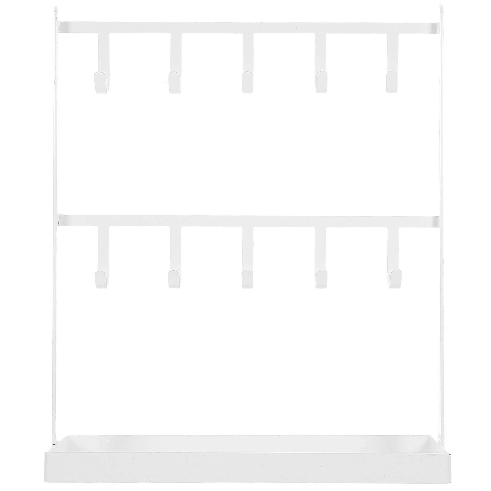 Hanging Hook Stands Ornaments Organizer Heavy Duty Metal Stand for Home Use 1Pack