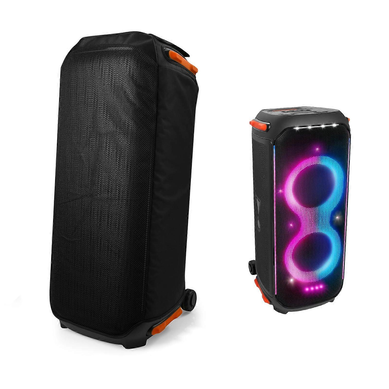 Travel Bag Dust Cover Accessory Case for JBL PartyBox 710 Bluetooth Party Speaker - Black, Durable Material, Custom Fit