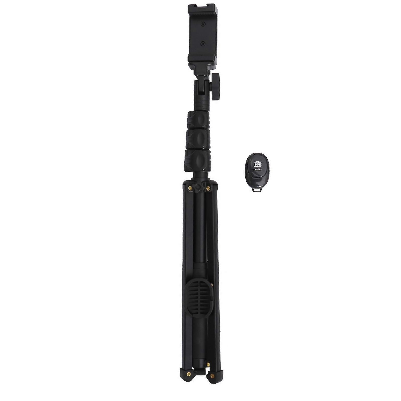 Smartphone Tripod Mini Table Tripod Stable Support For Users Broadcasting 50x6cm Black 1Pack