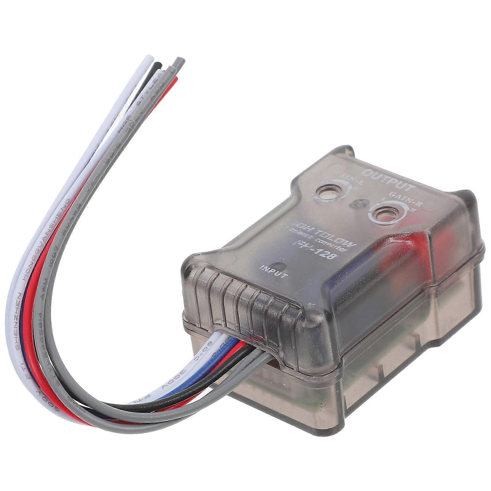 Low Frequency Amplifier Radio Converter Adapter for Phonograph