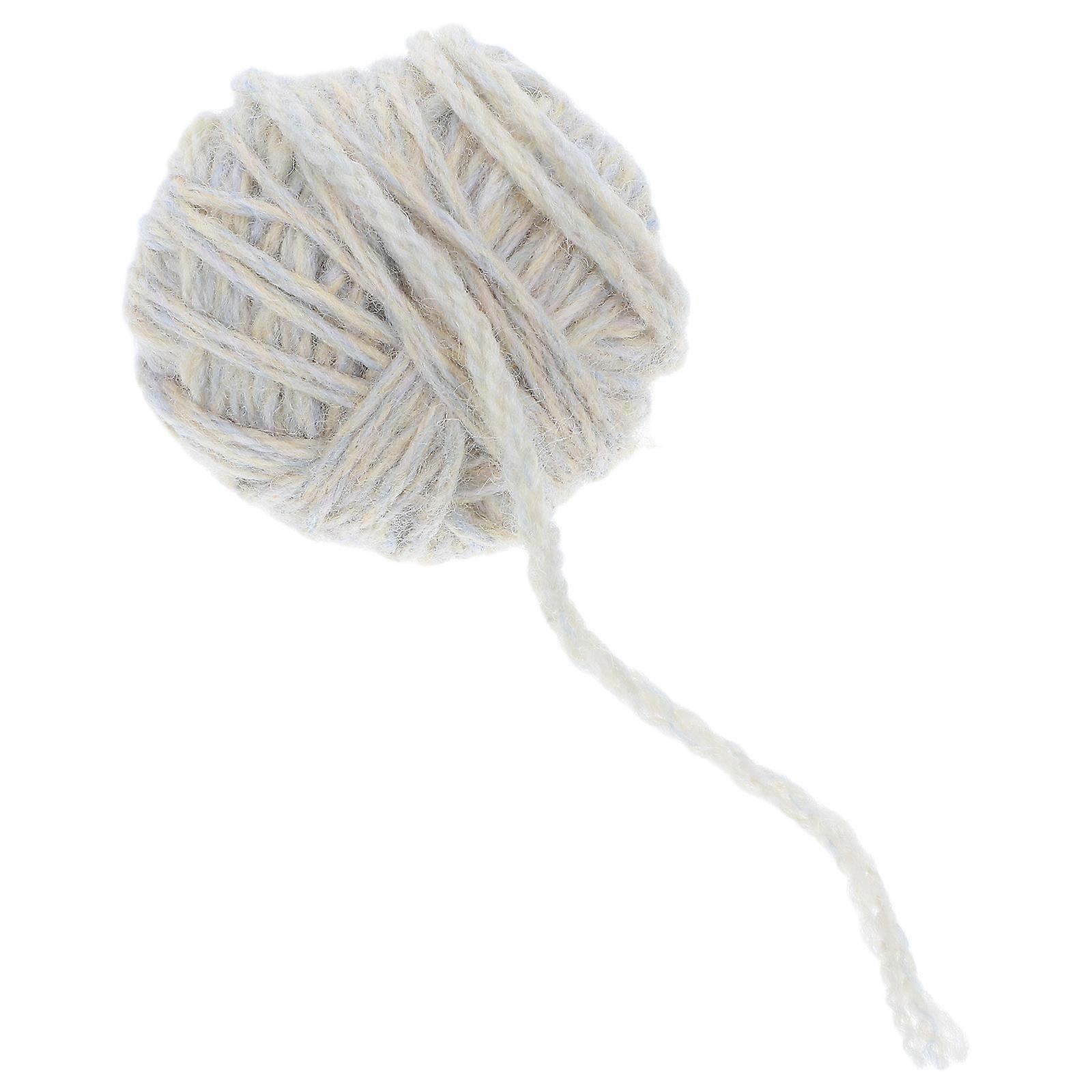 Soft Comfortable Wool yarn for Hand Knitting and Crocheting Projects Multi Use Ideal for Decoration