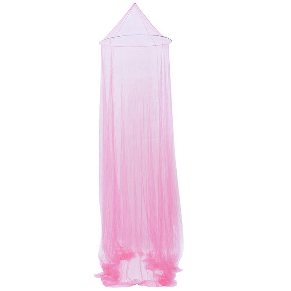 Net Bed Canopy Polyester Material Easy Installation For Bedroom Use Elegant Style 1Pack