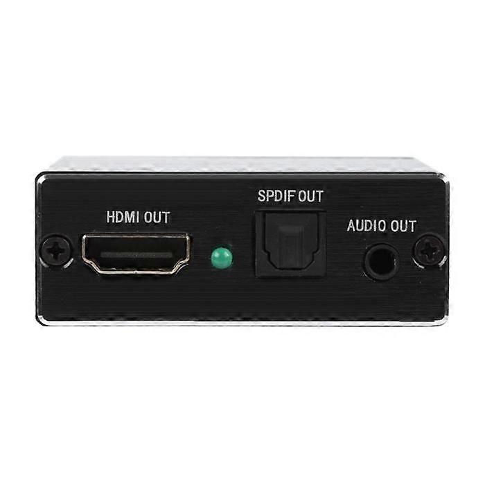 4K*2K HDMI Audio Splitter Extractor Converter HDMI to HDMI + SPDIF + 3.5mm Audio Out-HEN