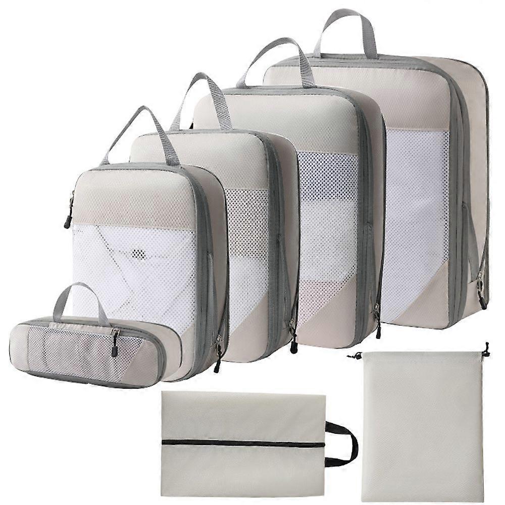 1 Set Compression Packing Cubes Compressible Travel Packing Organizer for Carry on Suitcase