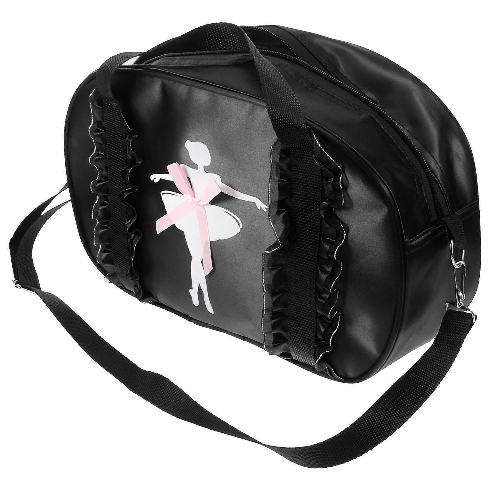 Stylish Dance Bag with Ergonomic Strap, Spacious Storage for Dance Essentials, Lace Dancer Pattern