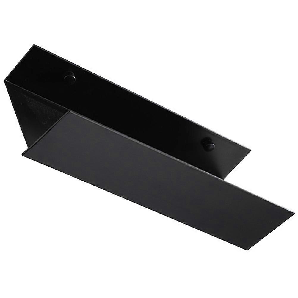 Black Aluminum Shampoo Holder for Shower Wall Storage with High Capacity and Strong Bearing Capability 10.5 Inches