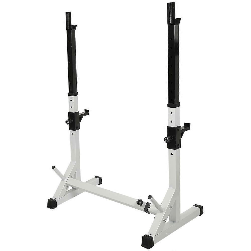 Weightlifting Racks, Multi functional dumbbell stand, movable squat stand, height adjustable 80-150cm, width adjustable 73-105cm