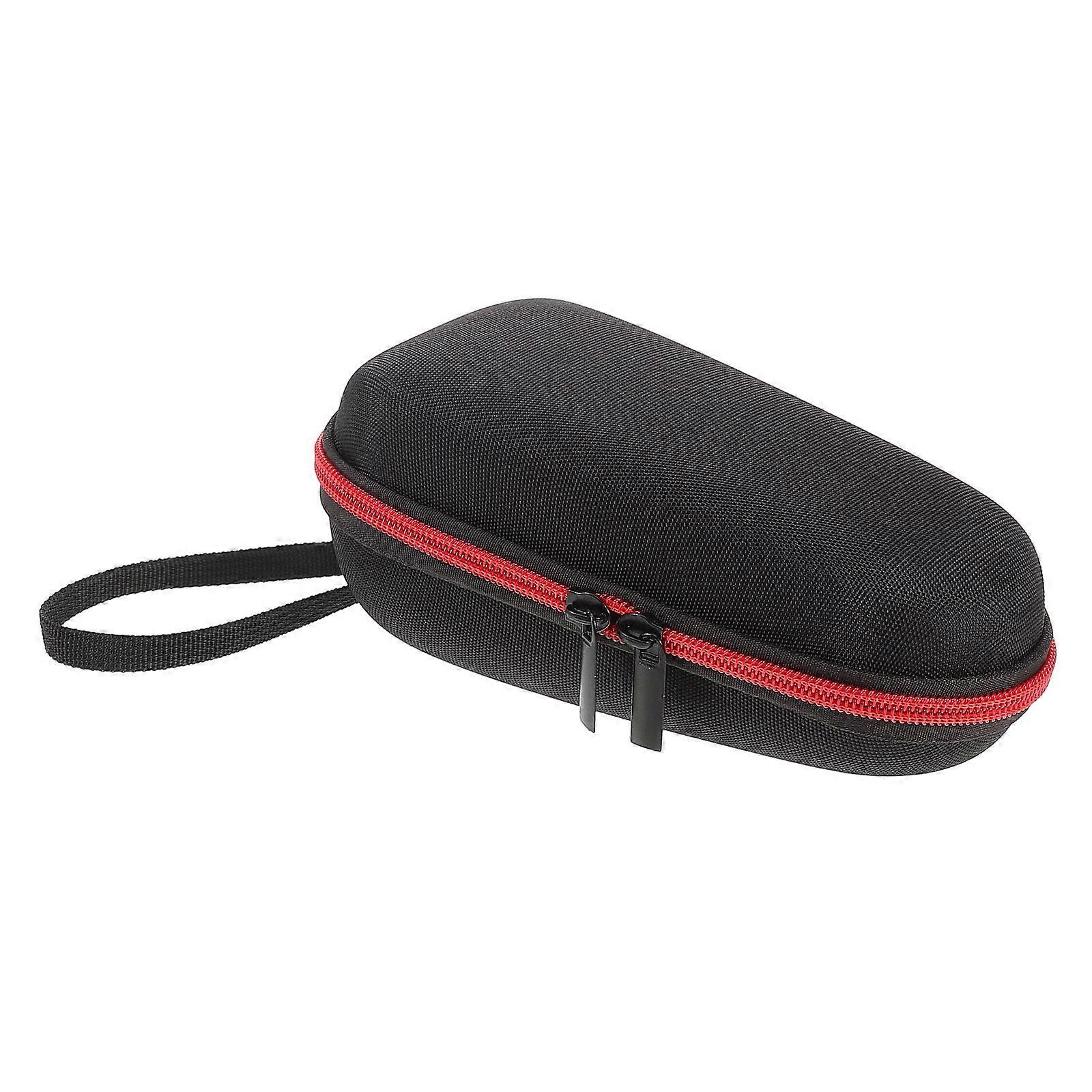 Durable Hard Electric Case for Men's Hair Clippers Portable Travel Organizer with Wrist Wrap Design for Easy Carrying