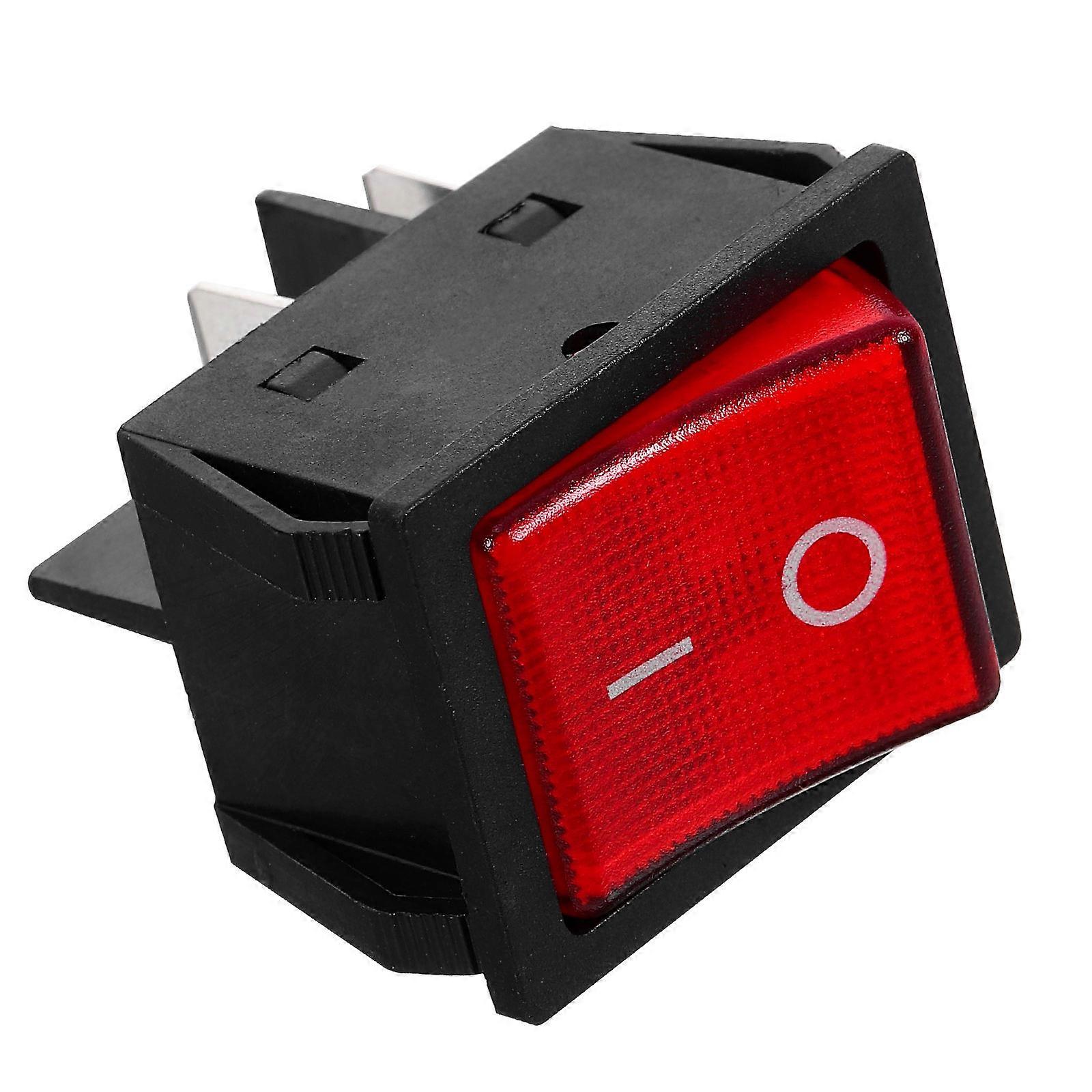 Boat Rocker Switch Replacement Durable Position Toggle Switch for Vehicles, Stylish Design, Nighttime Use