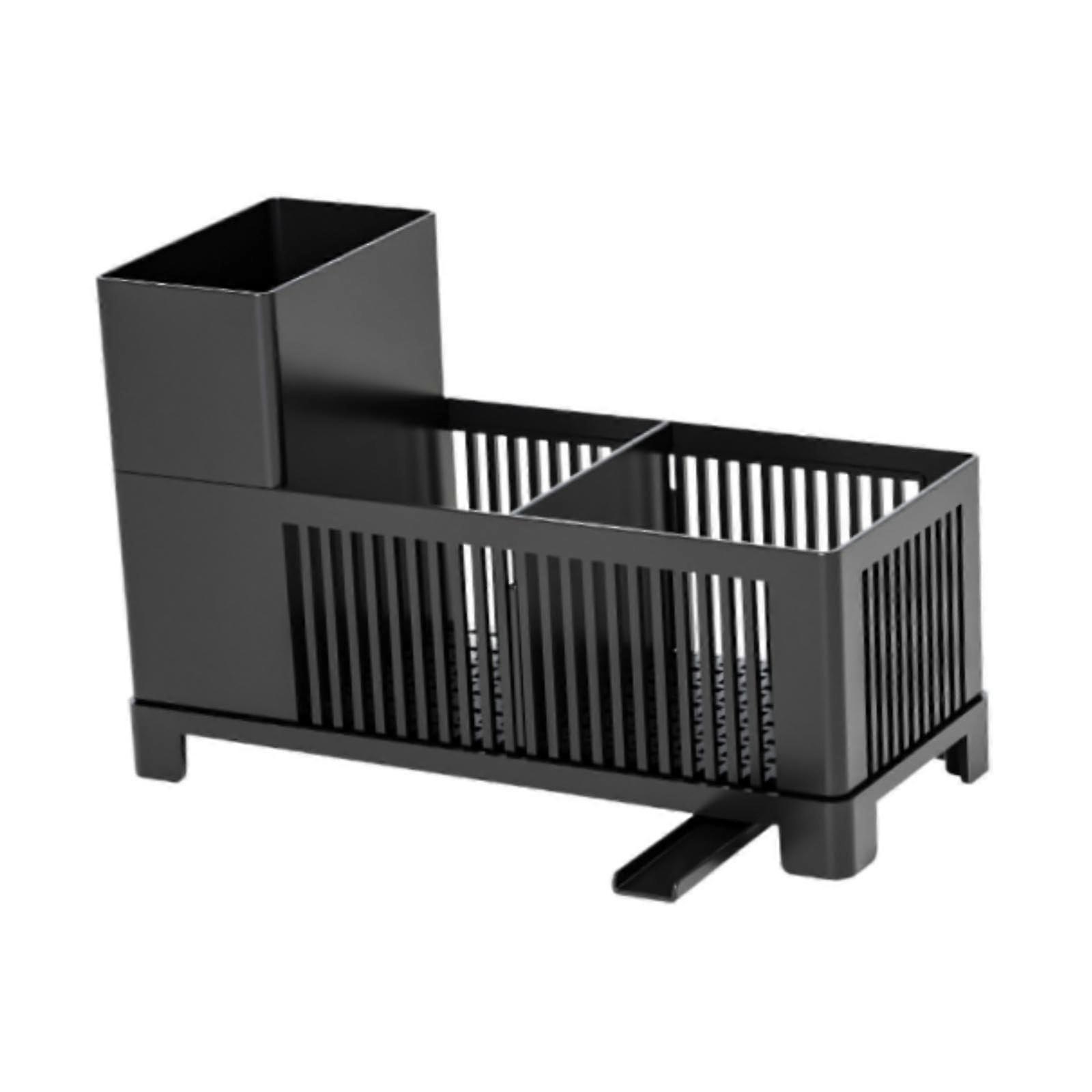 Sponge Holder Kitchen Sink Organizer Drainer Rack Multifunctional Kitchen Gadget Tabletop Holder For Dining Room