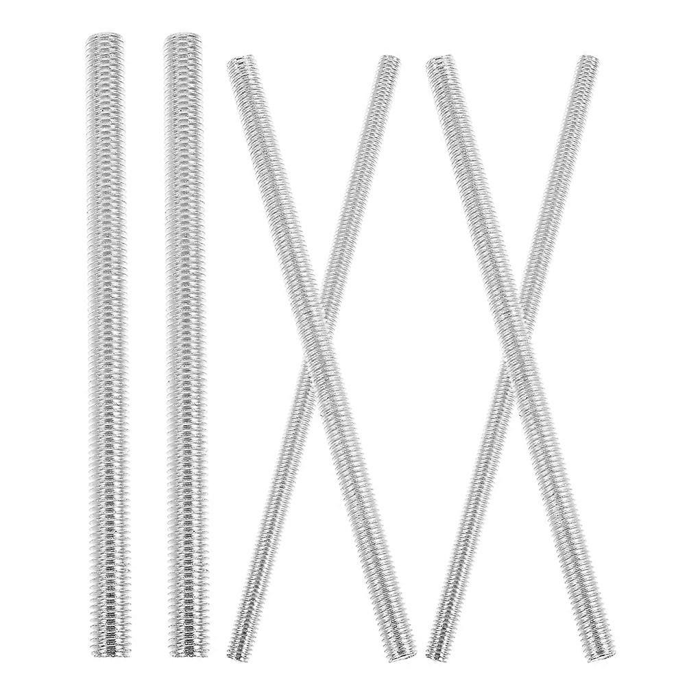 DIY Craft Modeling Tools Large Polymer Clay Tool Kit Silver 15.00X1.00X1.00cm for Experienced Sculptors 6PCS
