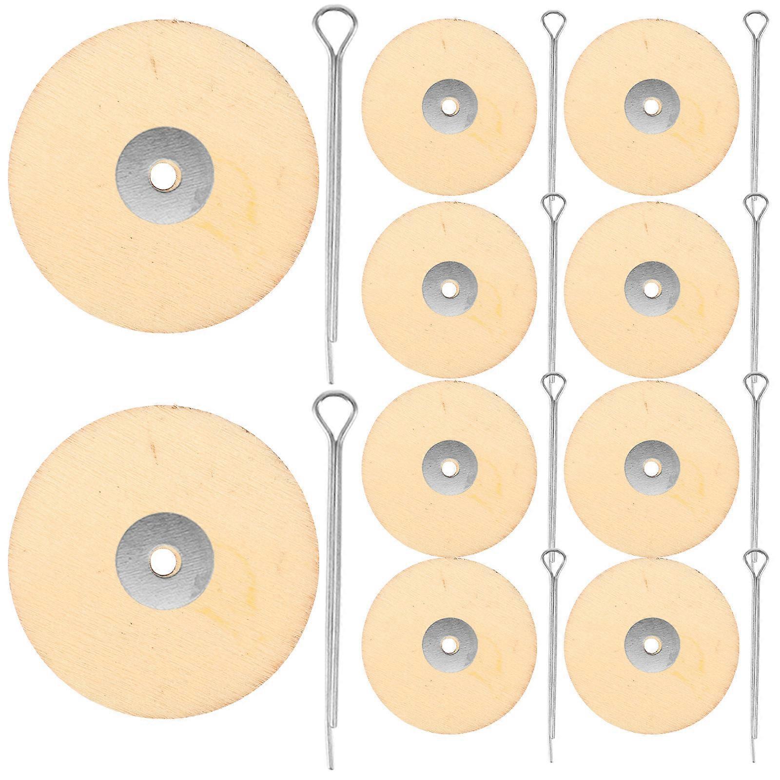 Bear Joint Accessories for DIY Doll Making with Rotatable PP Joints Silver 30MM