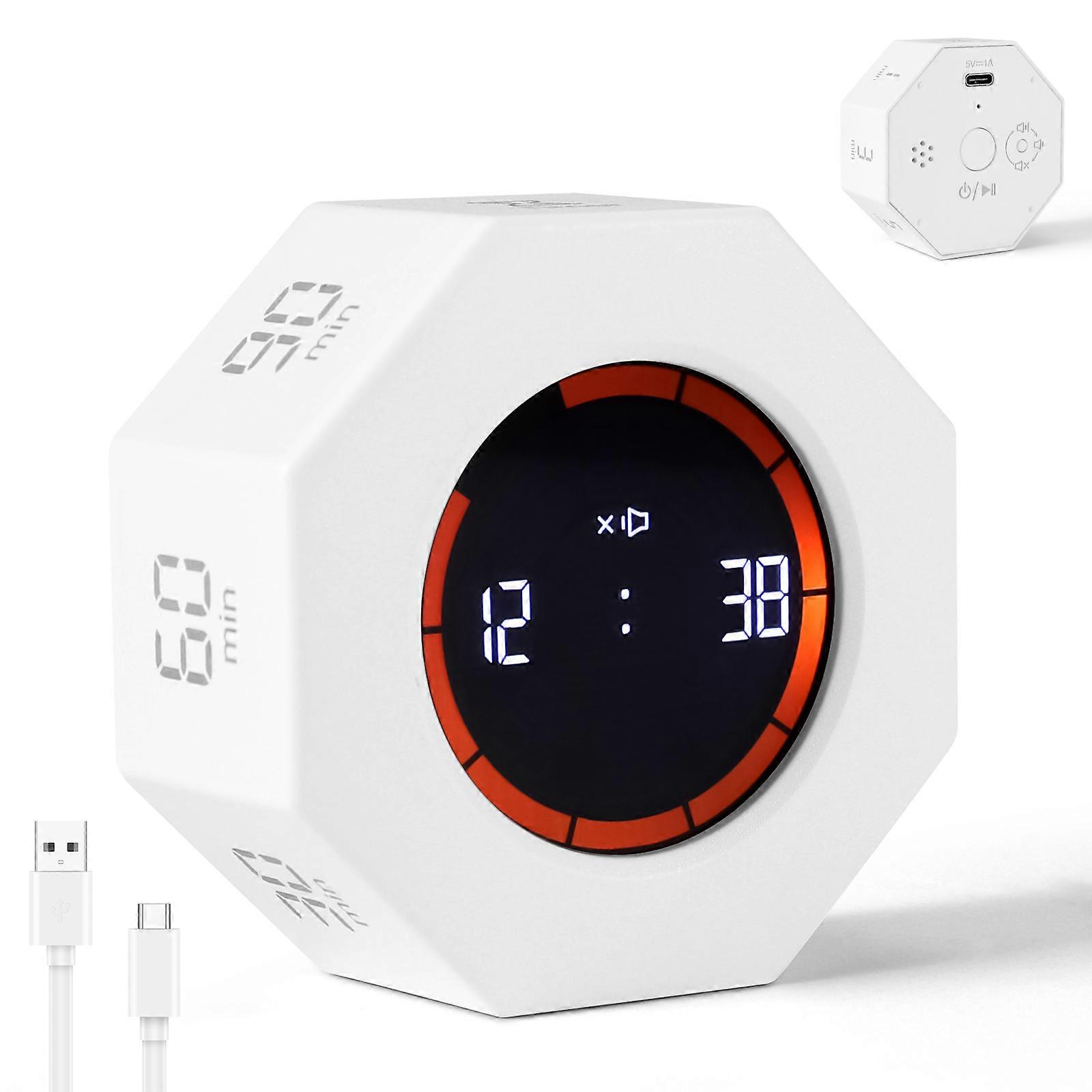 Flip Timer White