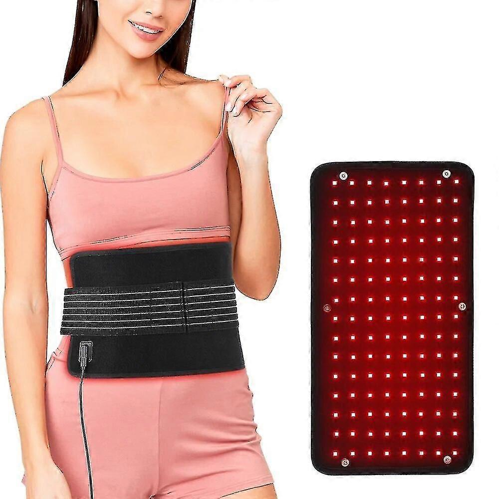 850nm Near Infrared Red Light Therapy Belt Luminotherapy For Waist Back Muscle Pain Relief Face Body Fat Burner Slimming LED Pad