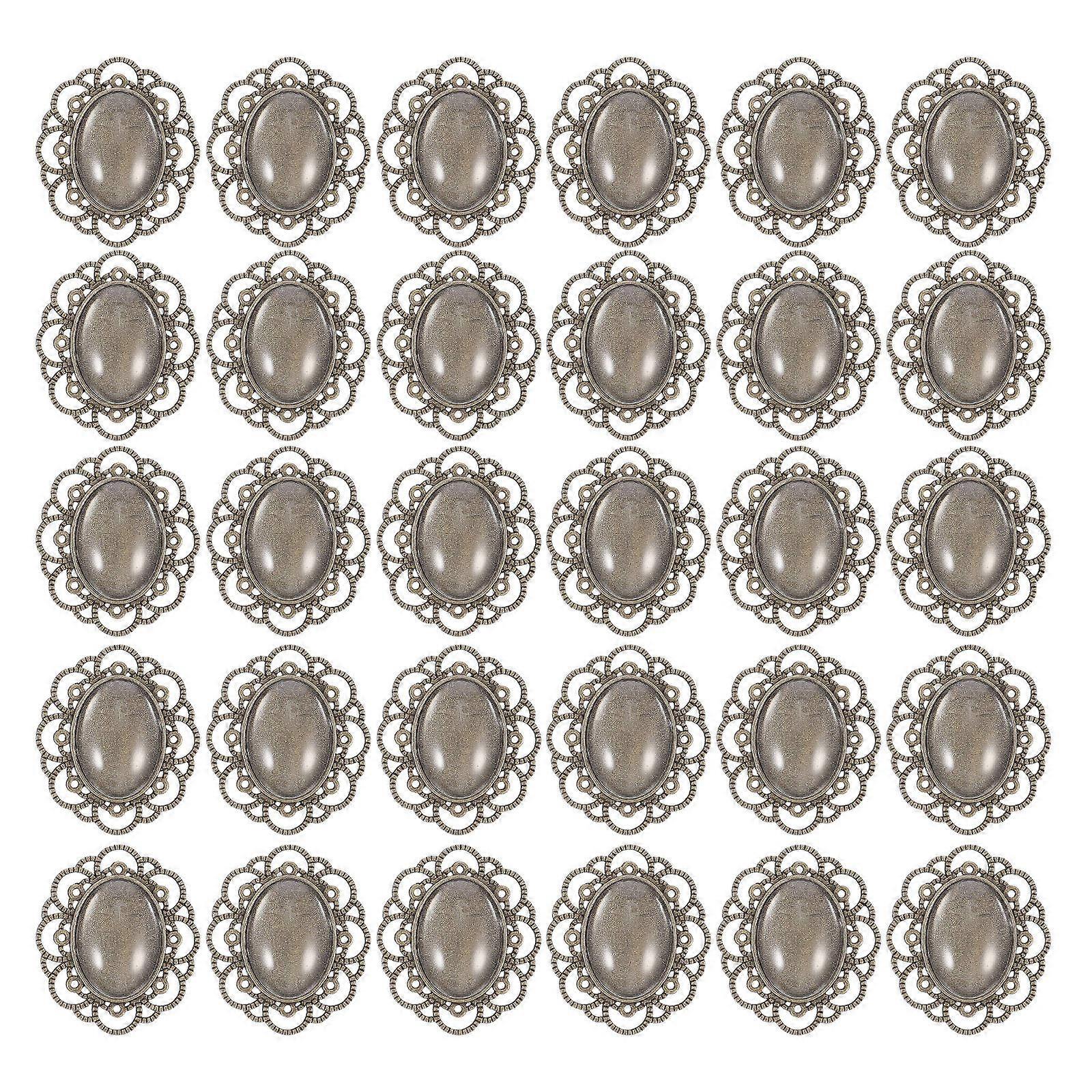 Creative Brooch Blanks, Featuring Deep Trays for Various Artistic Inclusions
