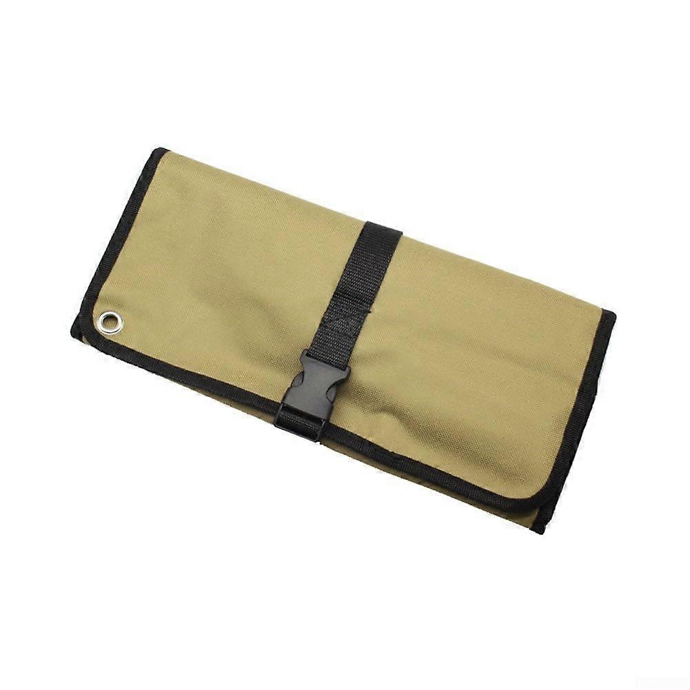 MultiPocket Motorcycle Tool Roll Thickened Design with Quick Release Buckle for Convenient Tool Access (Colors)