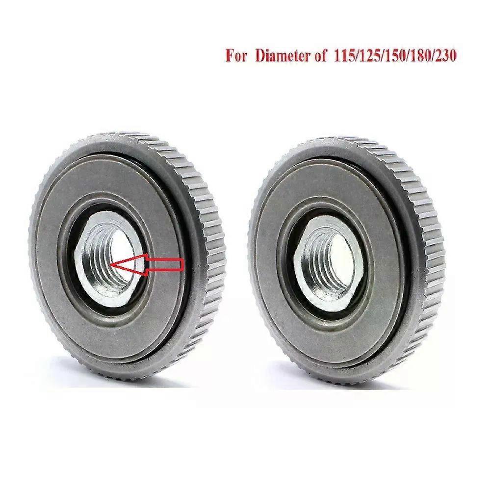 M14 Thread Replacement Angle Grinder Quick Release Internal Outer Flange Nut Tool Kit High Quality