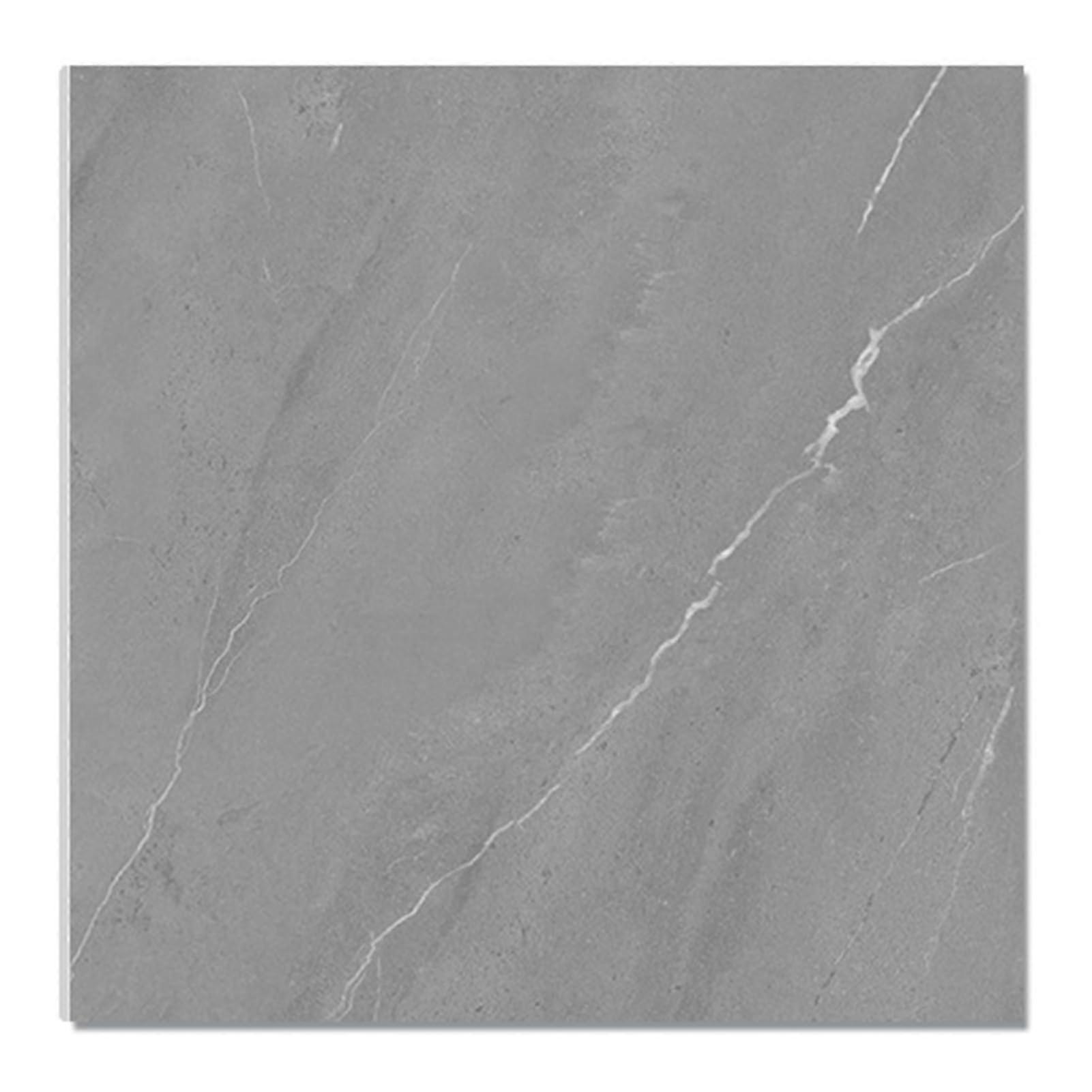 Removable Self-Adhesive Kitchen Backsplash Tiles, 30x30 cm Marble PVC Wall Panels, Style 9, 1 Piece